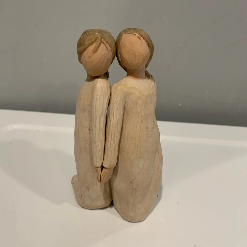 From the Willow Tree collection this is the “Two Alike” collection. Sz 5.5” - Picture 8 of 10